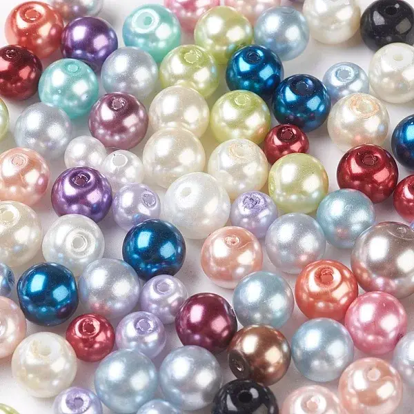 Glass Pearl Beads