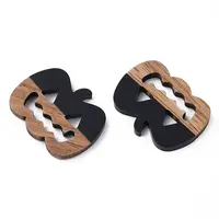 Resin & Walnut Wood Filigree Joiners