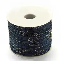 Metallic Stain Beads String Cords