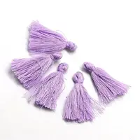 Handmade Polycotton(Polyester Cotton) Tassel Decorations