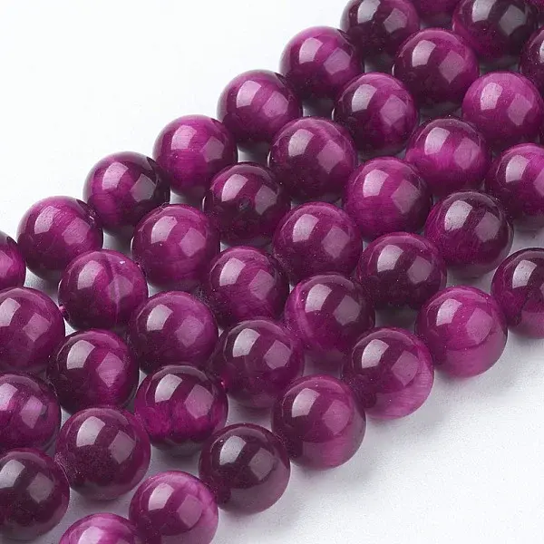 Natural Rose Tiger Eye Beads Strands