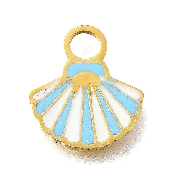 304 Stainless Steel Enamel Charms