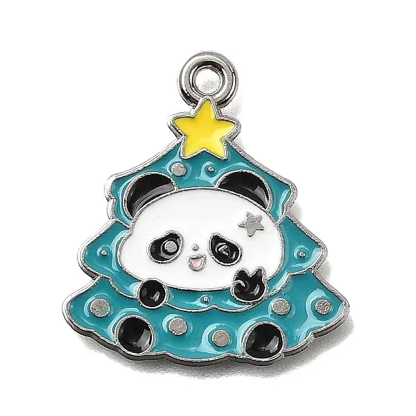 Alloy Enamel Pendants