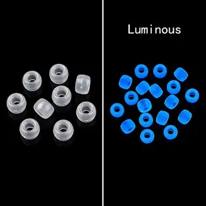 Transparent & Luminous Plastic Beads