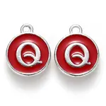 Platinum Plated Alloy Enamel Charms