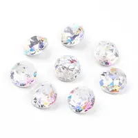 Pointed Back & Back Plated K9 Glass Rhinestone Cabochons