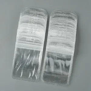 30Pcs Transparent Plastic Zip Lock Bags