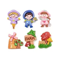 Field
 Theme Resin Cabochons