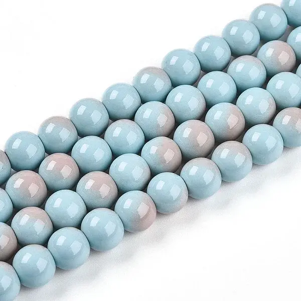 Baking Painted Glass Beads