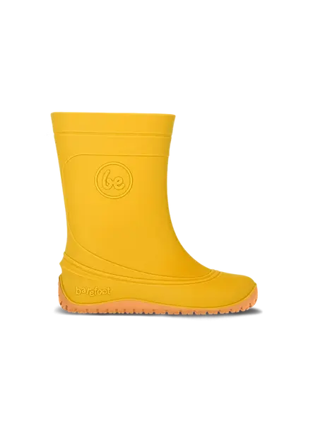 Dětské barefoot gumáky Be Lenka Pudds - Yellow