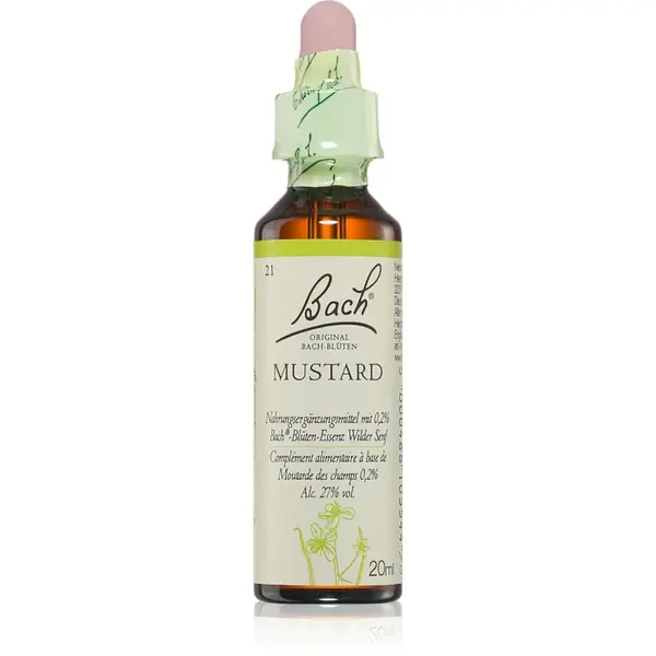 Bach® Flower Remedies Mustard kvapky na podporu duševnej rovnováhy 20 ml