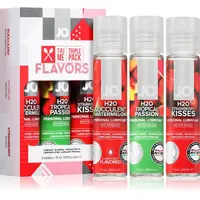 System JO Tri-Me Triple Pack Flavors sada lubrikačných gélov 3x30 ml