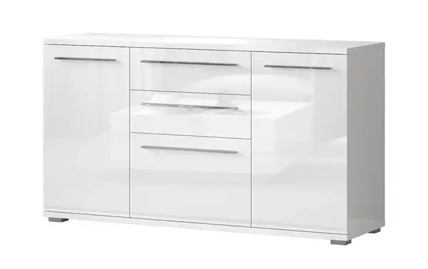 Kombinovaná komoda tiana iii - bílá