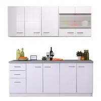 Kuchyňská linka 200 dafne-bílá - s pracovní deskou