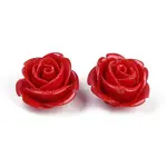 Synthetic Coral Carved Beads