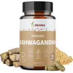 Blendea Organic Ashwagandha BIO podpora psychické pohody 90 cps