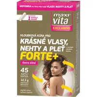 Maxi Vita Exclusive Krásné vlasy, nehty a pleť kapsle pro krásné vlasy, pleť a nehty 45 cps