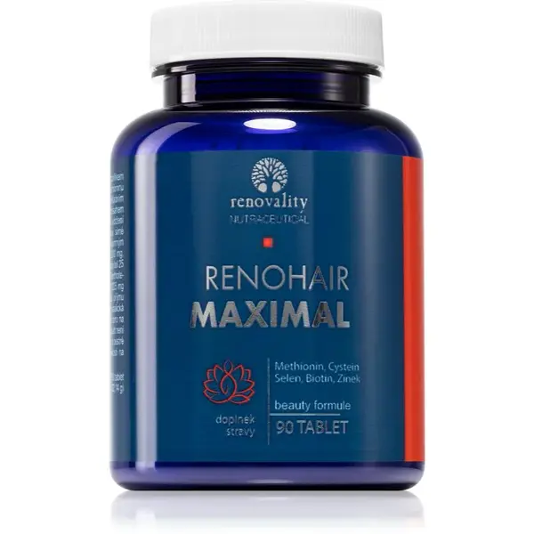Renovality Renohair Maximal tablety pro zdravé a krásné vlasy 90 tbl
