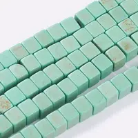 Synthetic Turquoise Beads Strands
