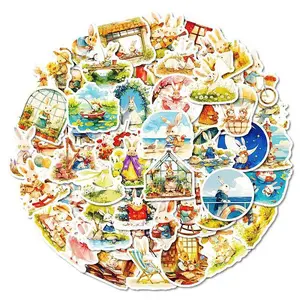 Rabbit Paper Sticker