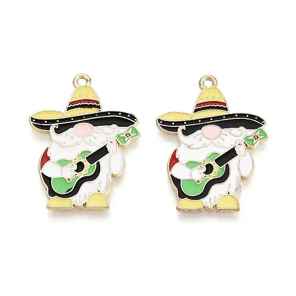 Alloy and Enamel Pendants