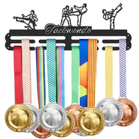 Sports Theme Iron Medal Hanger Holder Display Wall Rack
