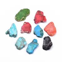 Natural Regalite/Imperial Jasper/Sea Sediment Jasper Pendants