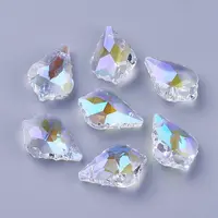 Faceted Glass Pendants