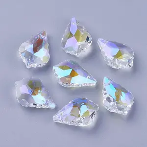 Faceted Glass Pendants