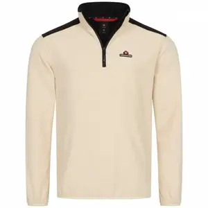 HÖHENHORN SKYJA Pánská fleecová mikina, béžová, velikost