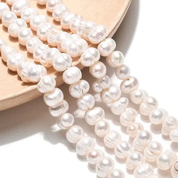 Natural Cultured Freshwater Pearl Beads Strands
