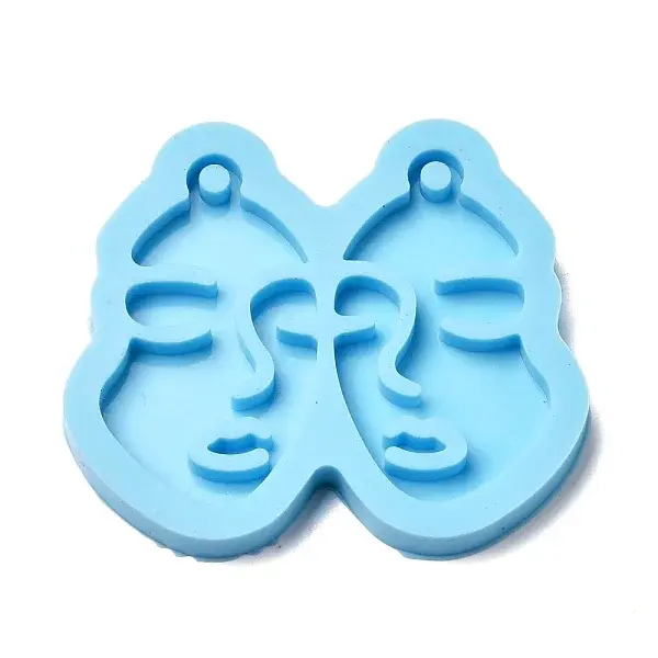 Abstract Face Silicone Molds