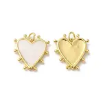 Rack Plating Brass Enamel Pendants