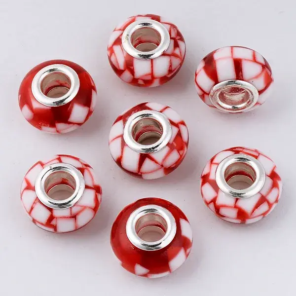 Resin European Beads