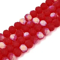 Transparent Glass Beads Strands