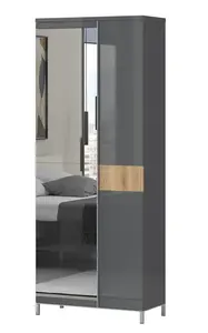 Předsíňová skříň orfea - šedá/ořech pacific