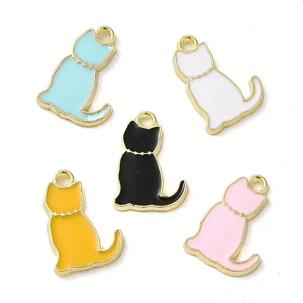 Alloy Enamel Pendants