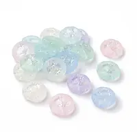 Transparent Frosted Acrylic Beads