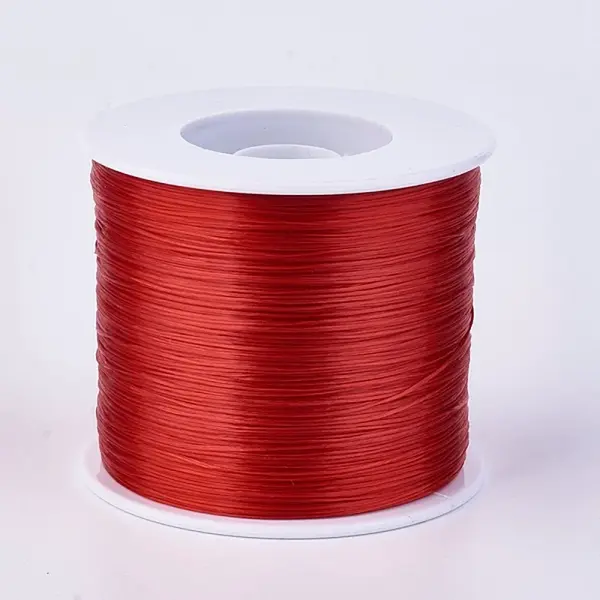 Flat Elastic Crystal String