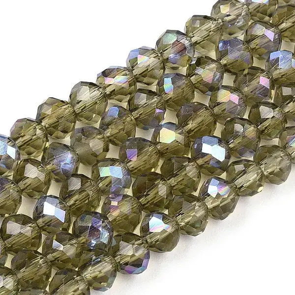 Electroplate Glass Beads Strands