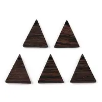 Natural Wenge Wood Pendants