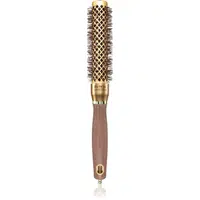 Olivia Garden Expert Blowout Speed Gold&Brown kulatý kartáč na vlasy ⌀ 25 mm 1 ks
