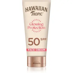 Hawaiian Tropic Glowing Protection opalovací krém na obličej SPF 50 50 ml