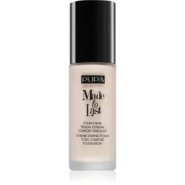 PUPA Milano Made to Last dlouhotrvající tekutý make-up odstín 030 Natural Beige 30 ml