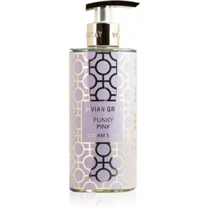 Vivian Gray Funky Pink Vanilla & Patchouli tekuté mýdlo na ruce s parfemací 400 ml