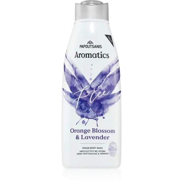 PAPOUTSANIS Aromatics Free sprchový gel na tělo 600 ml