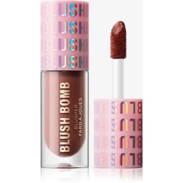 Revolution Y2k Blush Bomb tekutá tvářenka odstín That's Fly Nude 4.5 ml