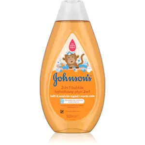 Johnson's® Wash and Bath bublinková koupel a mycí gel 2 v 1 500 ml