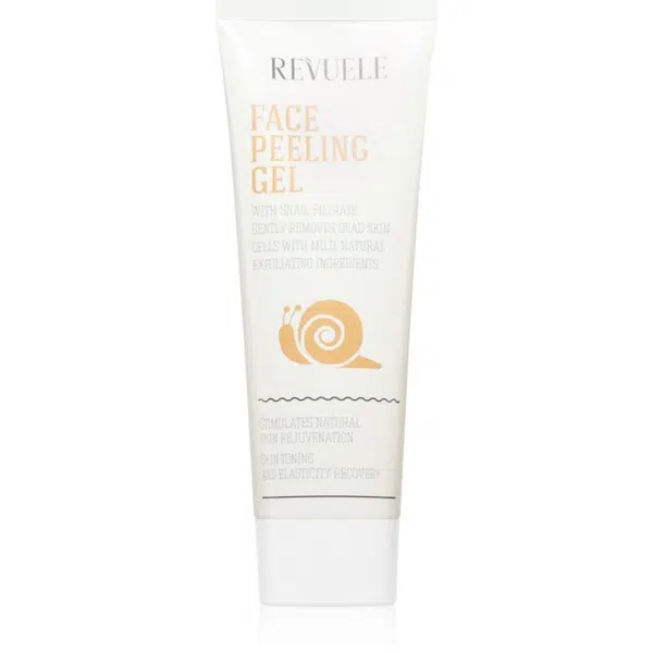Revuele Face Peeling Gel Snail Filtrate jemný enzymatický peeling pro rozjasnění pleti 80 ml