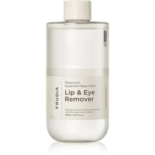 Frudia Re:proust Essential Deep Clean dvoufázový odličovač pro citlivou pleť 300 ml